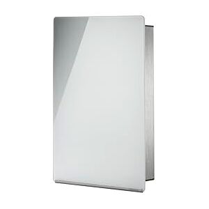 blomus Nyckelbox/Glasmagnetplatta, Metall, Vit, H 30 cm, B 20 cm, L 5 cm blomus Nyckelbox/Glasmagnetplatta, Metall, Vit, H 30 cm, B 20 cm, L 5 cm