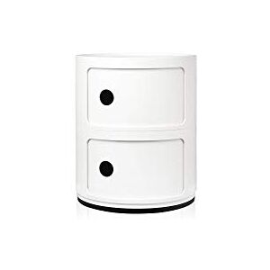 Kartell Componibili - 2 stycken - Vit - Förvaringsenhet Kartell Componibili - 2 stycken - Vit - Förvaringsenhet