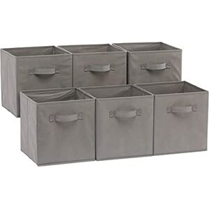 Amazon Basics Grå Förvaringsorganizer - 26,6x26,6x27,9 cm Amazon Basics Grå Förvaringsorganizer - 26,6x26,6x27,9 cm