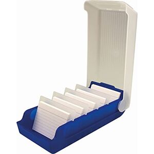 Helit H6901030 – indexkortslåda "the beebox" DIN A8 tvärgående, blå, inlärningskort och förvaringslåda Helit H6901030 – indexkortslåda "the beebox" DIN A8 tvärgående, blå, inlärningskort och förvaringslåda