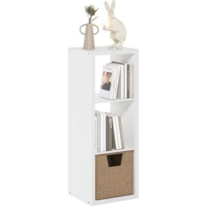 Furinno 3-Kub Hvid Opbevaringslösning - Storage Organizer Furinno 3-Kub Hvid Opbevaringslösning - Storage Organizer