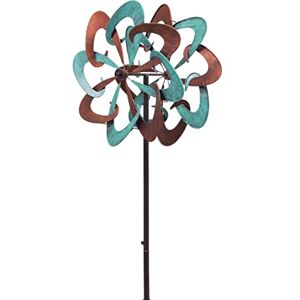 ART HQ Metal Wind Spinner: koppar virvel Duett ART HQ Metal Wind Spinner: koppar virvel Duett