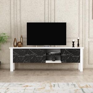 Hanah Home TV Möbel - Rose - 140 x 45 x 35 cm - TV Möbel Hanah Home TV Möbel - Rose - 140 x 45 x 35 cm - TV Möbel
