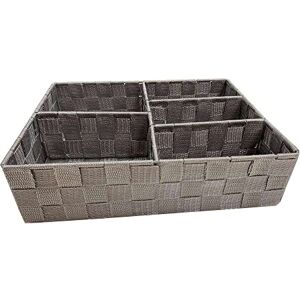 Compactor 5 ihåliga lådarrangörer, Mörkgrå, Storlek, 32 x 25 x 8 cm, RAN4765 Compactor 5 ihåliga lådarrangörer, Mörkgrå, Storlek, 32 x 25 x 8 cm, RAN4765