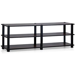 Furinno Mörk körsbär/svart TV-bänk - TV-möbel Furinno Mörk körsbär/svart TV-bänk - TV-möbel