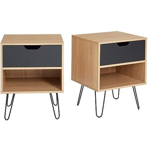 BAÏTA Set med 2 duo-sängbord BAÏTA Set med 2 duo-sängbord