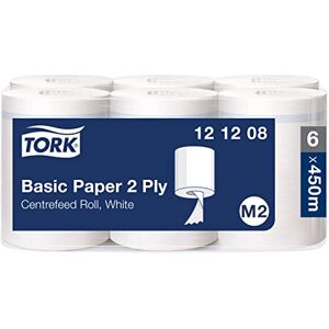 TORK - Basic 2-ply 450F - Central utdelning - Pappershanddukar TORK - Basic 2-ply 450F - Central utdelning - Pappershanddukar
