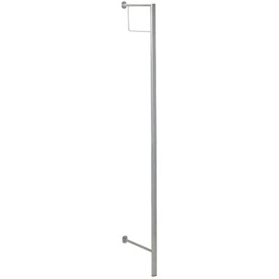 HAKU klädskåp, 181 x 4 x 38 cm, ALUMINIUM HAKU klädskåp, 181 x 4 x 38 cm, ALUMINIUM
