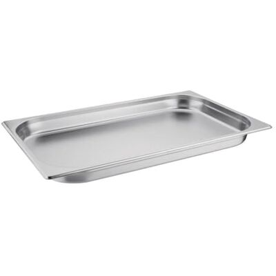Vogue K994 Rostfritt stål 1/1 Gastronorm-panna, 5,8 L kapacitet, 40 mm djup Vogue K994 Rostfritt stål 1/1 Gastronorm-panna, 5,8 L kapacitet, 40 mm djup
