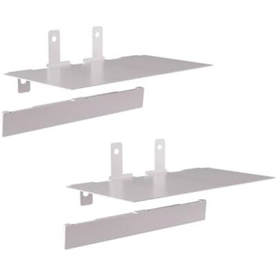 Nanoleaf Blocks expansionspaket 2 hyllor, ultratunna hyllor i rostfritt stål design för snygg presentation av samlarobjekt, enkel skruvmontering (inklusive skruvar) Nanoleaf Blocks expansionspaket 2 hyllor, ultratunna hyllor i rostfritt stål design för snygg presentation av samlarobjekt, enkel skruvmontering (inklusive skruvar)