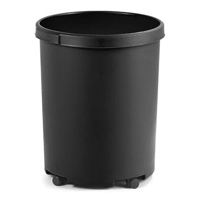 HAN Papperskorg KLASSIK XXL – 4 stycken, volym 50 liter, attraktiv design, chic och mycket stabil, med dtagshilder, svart, 1836-13 HAN Papperskorg KLASSIK XXL – 4 stycken, volym 50 liter, attraktiv design, chic och mycket stabil, med dtagshilder, svart, 1836-13
