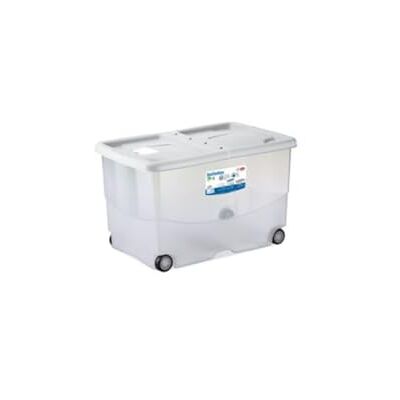 Stefanplast Storage Box Vasco, 60x40x36h cm, Vit Stefanplast Storage Box Vasco, 60x40x36h cm, Vit