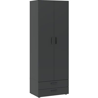 Oggi 3-dörrars garderob Sonoma ek 5 hyllor klädstänger sovrum gästrum hall 47,9 kg DOI 5003256DOS Oggi 3-dörrars garderob Sonoma ek 5 hyllor klädstänger sovrum gästrum hall 47,9 kg DOI 5003256DOS