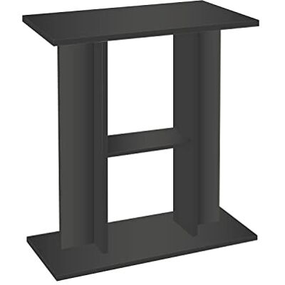 AQPET E-Cabinet 80 80 cm akvariumstativ i trä, robust bokhylla i klassisk stil med hylla, svart, 80 x 30 x 70 cm AQPET E-Cabinet 80 80 cm akvariumstativ i trä, robust bokhylla i klassisk stil med hylla, svart, 80 x 30 x 70 cm