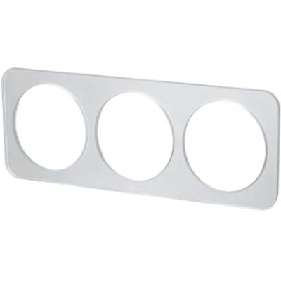Glowster Tysk/fransk väggplatta i aluminium med 3 nycklar, silver Glowster Tysk/fransk väggplatta i aluminium med 3 nycklar, silver
