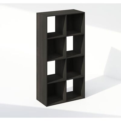 Furinno Pelli Kubiskt förvaringsskåp, bokhylla, bokhylla, 8-kuber, espresso Furinno Pelli Kubiskt förvaringsskåp, bokhylla, bokhylla, 8-kuber, espresso
