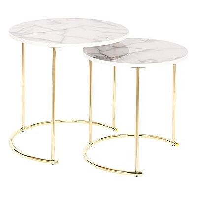 DKD Home Decor Uppsättning av 2 bord, Standard DKD Home Decor Uppsättning av 2 bord, Standard