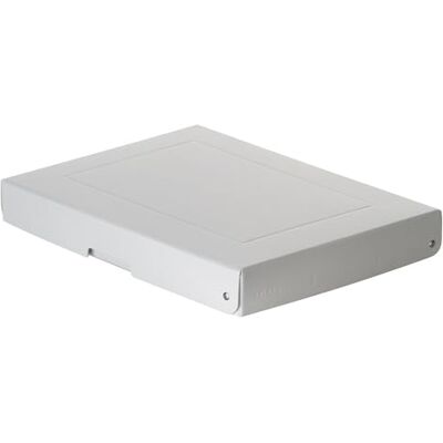 FALKEN Ref. 22002176000F PureBox PRO 1 förvaringslåda med lock presentförpackning ingen plast A4-format höjd 40 mm utskuret handtag band Vit FALKEN Ref. 22002176000F PureBox PRO 1 förvaringslåda med lock presentförpackning ingen plast A4-format höjd 40 mm utskuret handtag band Vit