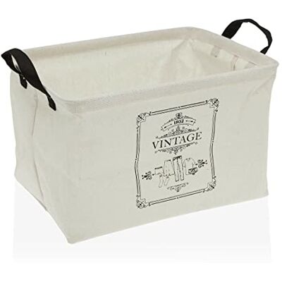 Versa Korg Adele Grande Polyester 25 x 22 x 35 cm Fusion Versa Korg Adele Grande Polyester 25 x 22 x 35 cm Fusion