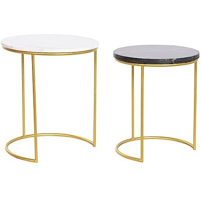 DKD Home Decor Uppsättning av 2 bord, Standard DKD Home Decor Uppsättning av 2 bord, Standard