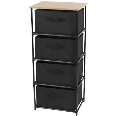 Urban Living Kube hyllor med 4 lådor 39,2 x 29,7 x h 89 cm Urban Living Kube hyllor med 4 lådor 39,2 x 29,7 x h 89 cm