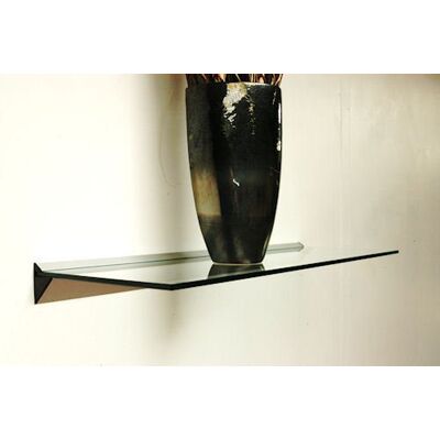Crib Ideas Härdat klart säkerhetsglas flytande hylla 60 cm bred Crib Ideas Härdat klart säkerhetsglas flytande hylla 60 cm bred