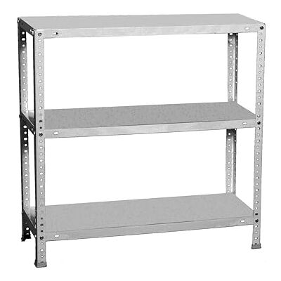 Simon Rack SimonRack Förvaringshylla 3 Hyllplan, 900x900x500 mm – Garagehylla i Grå, 100 kg Belastning per Hyllplan Simon Classic Simon Rack SimonRack Förvaringshylla 3 Hyllplan, 900x900x500 mm – Garagehylla i Grå, 100 kg Belastning per Hyllplan Simon Classic