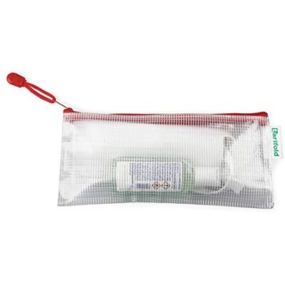 Djois tarifold 509043 dragkedjeficka dragkedja, DIN lång, PVC, röd Djois tarifold 509043 dragkedjeficka dragkedja, DIN lång, PVC, röd