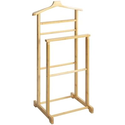 HAKU mäns tjänare tyst tjänare naturlig bambu – mått: B 48 x H 97 x D 36 cm, stil: skandinavisk HAKU mäns tjänare tyst tjänare naturlig bambu – mått: B 48 x H 97 x D 36 cm, stil: skandinavisk