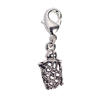 INNSPIRO Metal hänge NICE CHARMS korg med karbinhake 9x16mm. 25u., 15x17mm., Metall, Ingen ädelsten INNSPIRO Metal hänge NICE CHARMS korg med karbinhake 9x16mm. 25u., 15x17mm., Metall, Ingen ädelsten