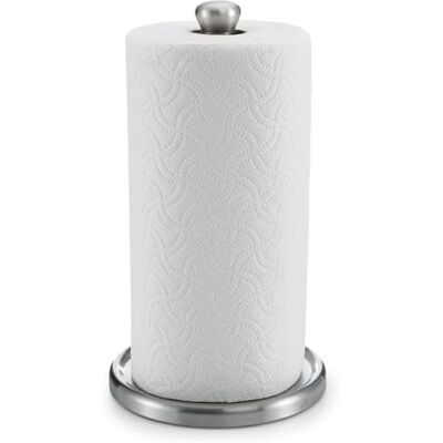 Polder enkel tår pappershanddukshållare, rostfritt stål, silver, ingen storlek Polder enkel tår pappershanddukshållare, rostfritt stål, silver, ingen storlek