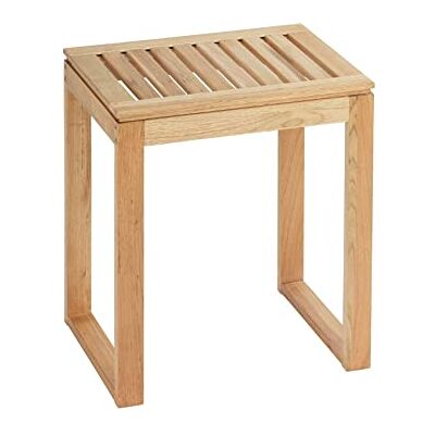 Wenko Badrumspall Norge pall, valnötsträ 40 x 46 x 30 cm, valnöt Wenko Badrumspall Norge pall, valnötsträ 40 x 46 x 30 cm, valnöt
