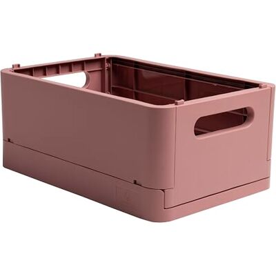 Exacompta Smartcase Hopfällbar Förvaringslåda 27,6x18,8x12cm Gammalrosa Exacompta Smartcase Hopfällbar Förvaringslåda 27,6x18,8x12cm Gammalrosa