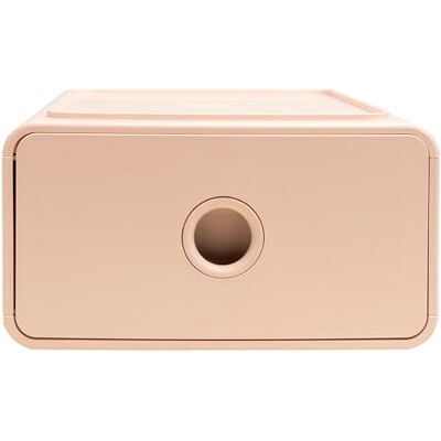 Exacompta Ref. 315431D 1 Tiny Box arkiveringsmodul 1 Skandi stapelbar låda Yttermått: Djup 19 x Bredd 26,5 x Höjd 10 cm Nude Exacompta Ref. 315431D 1 Tiny Box arkiveringsmodul 1 Skandi stapelbar låda Yttermått: Djup 19 x Bredd 26,5 x Höjd 10 cm Nude