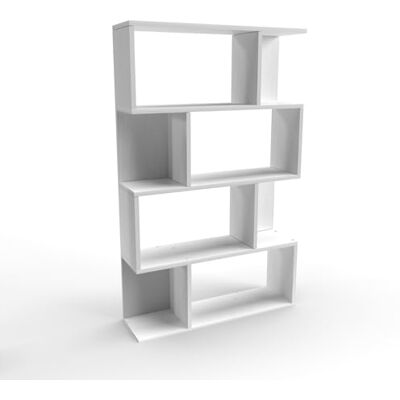 Mama Store Minimal mångsidig modulär avdelare bokhylla 4 hyllor ARktisk vit 70 x 115 x 20 Mama Store Minimal mångsidig modulär avdelare bokhylla 4 hyllor ARktisk vit 70 x 115 x 20