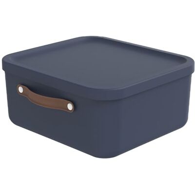 Rotho Maloja Förvaringslåda 20 l, plast (PP återvunnen), 20 (39,5 x 38,0 x 17,7 cm) Rotho Maloja Förvaringslåda 20 l, plast (PP återvunnen), 20 (39,5 x 38,0 x 17,7 cm)