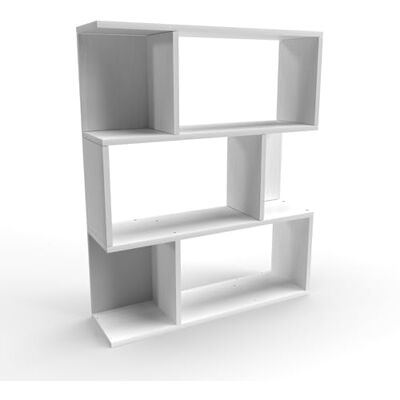 Mama Store Minimal mångsidig modulär avdelare bokhylla 3 hyllor Arktisk vit cm 70 x cm 87 x cm 20 Mama Store Minimal mångsidig modulär avdelare bokhylla 3 hyllor Arktisk vit cm 70 x cm 87 x cm 20