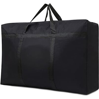 IWEIK Multipurpose Extra Large Heavy Duty Storage Bags Duffle Bags for Space Saving Moving Storage (230L, Black) IWEIK Multipurpose Extra Large Heavy Duty Storage Bags Duffle Bags for Space Saving Moving Storage (230L, Black)