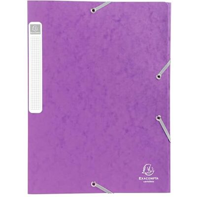 Exacompta Boite de classement livree a plat cartobox dos 40mm carte lustree nature future Exacompta Boite de classement livree a plat cartobox dos 40mm carte lustree nature future