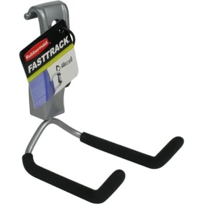 Rubbermaid FastTrack Cord Hook Garage Organization and Storage Heavy Duty Storage for Coolers/Cords/Ropes/Hoses Rubbermaid FastTrack Cord Hook Garage Organization and Storage Heavy Duty Storage for Coolers/Cords/Ropes/Hoses