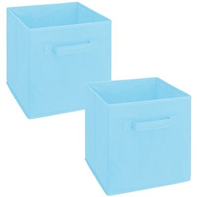 ClosetMaid 3879 Cubeicals Fabric Drawer, Light Blue, 2-pack ClosetMaid 3879 Cubeicals Fabric Drawer, Light Blue, 2-pack