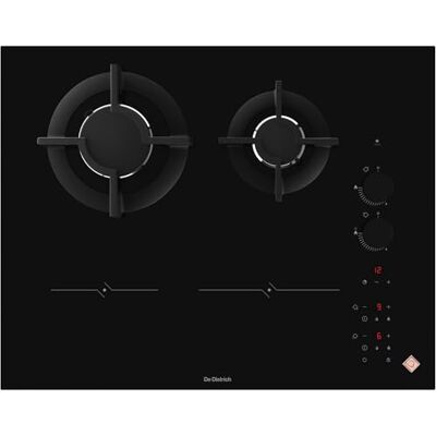 De Dietrich DPI4602HM, Gasinduktionshäll Heritage, Black De Dietrich DPI4602HM, Gasinduktionshäll Heritage, Black