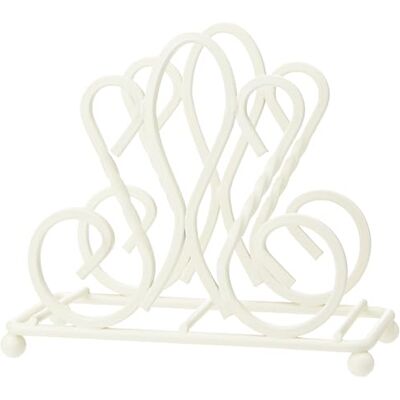 Premier Housewares 508282 De Lis servetthållare – krämfärgad H 12 x B 14 x D7cm Premier Housewares 508282 De Lis servetthållare – krämfärgad H 12 x B 14 x D7cm