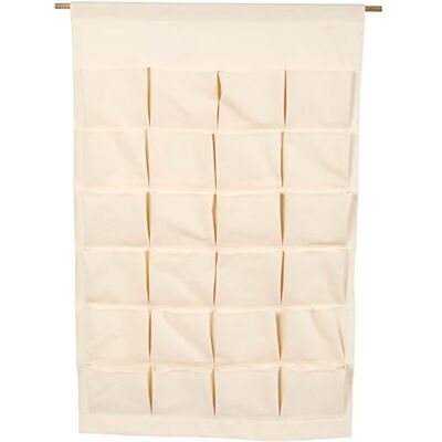 Creativ e 49735 hängande organisatör, 93 cm höjd, 60 cm bredd, naturlig Creativ e 49735 hängande organisatör, 93 cm höjd, 60 cm bredd, naturlig