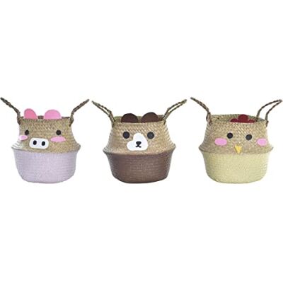 DKD Home Decor DKD Home Dekorativ Korg, Standard DKD Home Decor DKD Home Dekorativ Korg, Standard