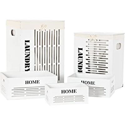 DKD Home Decor Uppsättning korgar, Standard DKD Home Decor Uppsättning korgar, Standard