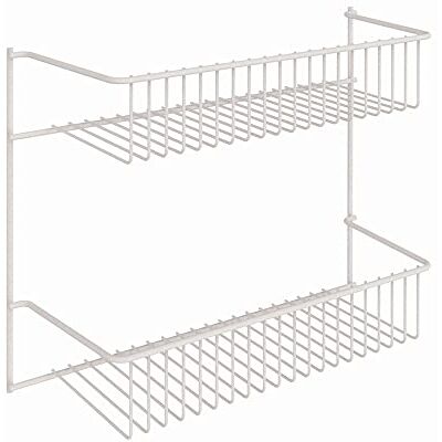 ClosetMaid 8002 2-nivåers väggställ, 30 cm bred, vit ClosetMaid 8002 2-nivåers väggställ, 30 cm bred, vit