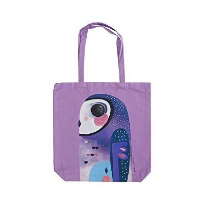 Maxwell & Williams Pete Cromer Stor Tygkasse med Djurtryck, Uggla, 100% Bomull, Flerfärgad, 42 cm x 41 cm, GX0076 Maxwell & Williams Pete Cromer Stor Tygkasse med Djurtryck, Uggla, 100% Bomull, Flerfärgad, 42 cm x 41 cm, GX0076