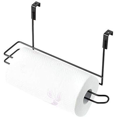Basicwise QI003807 skåp pappershanddukshållare, svart, plast Basicwise QI003807 skåp pappershanddukshållare, svart, plast