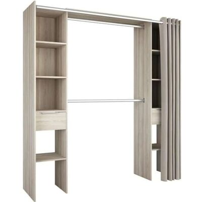 Demeyere Garderob, konstruerat trä, 189,7 x 50,1 x 203 cm Demeyere Garderob, konstruerat trä, 189,7 x 50,1 x 203 cm